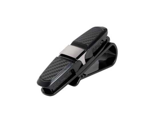 Portable Auto Fastener Car Eyeglasses Clip Ticket Card Clamp Sun Visor Sunglasses Holder