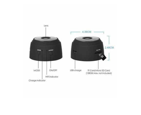 A9 HD 1080p Magnetic Wifi IP Mini Camera - 1 Piece A9 HD 1080p Magnetic Wifi IP Mini Camera - 1 Piece