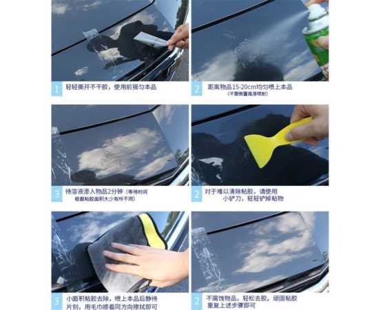 450ml Quick Spray Sticker Remover Adhesive Stain Car/ Home Use