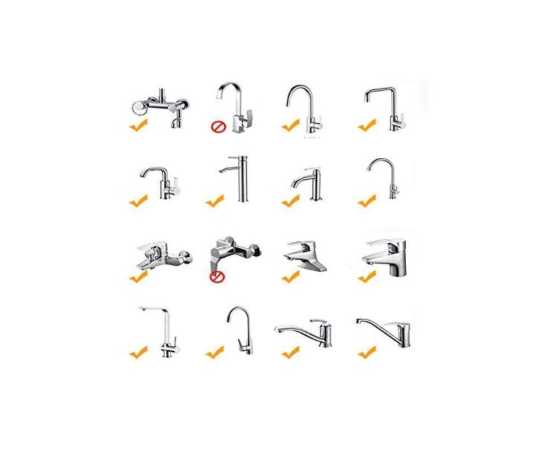 360 Degree Rotatable Water Saving Tap for Kitchen