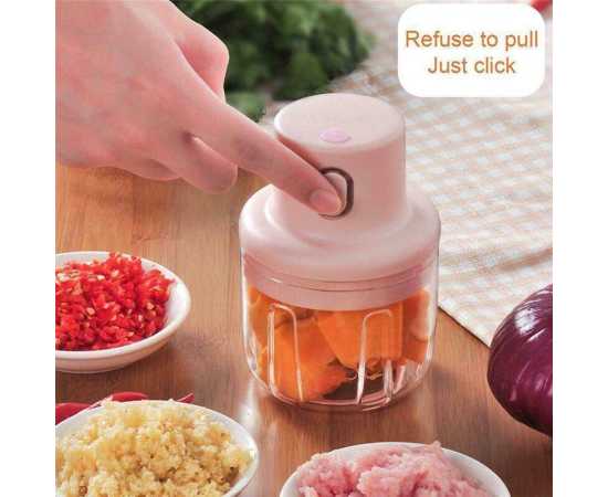 Wireless Mini Electric Garlic Food Chopper Ginger