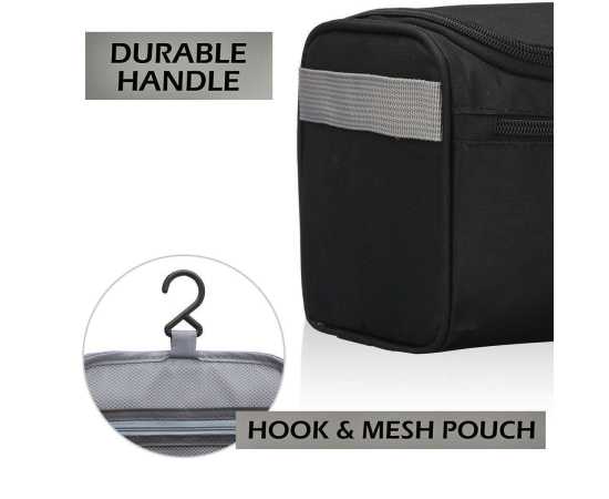 Multipurpose Waterproof Clothes Storage Bag & Organizer- Black