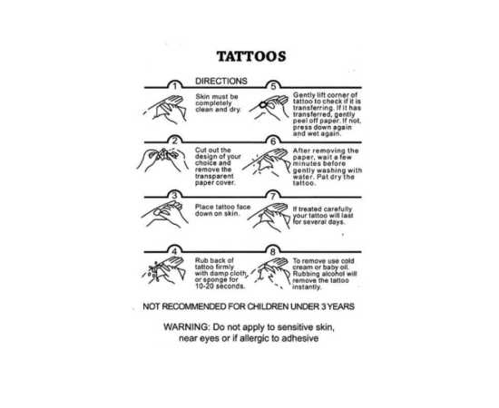 Temporary Tattoo Sticker Waterproof Removable Dream Catcher Pattern Body