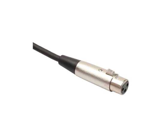 XLR Female To XLR Male Cable 2m - Black