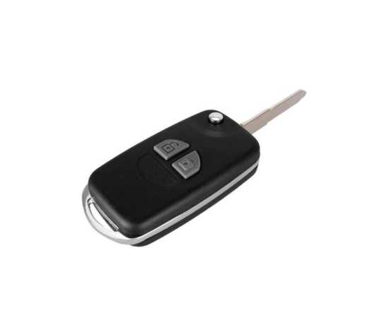 Modified Flip Folding Remote Car Key Case Shell fit for SUZUKI SX4 Swift 2 Button + Button Pad