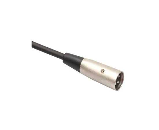 XLR Female To XLR Male Cable 2m - Black