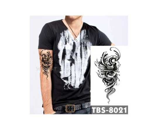 Eyes phoenix Flash Temporary Tattoo Sticker