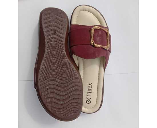 Girls New Amazing Maroon Color Casual Chappal