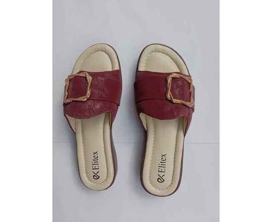Girls New Amazing Maroon Color Casual Chappal