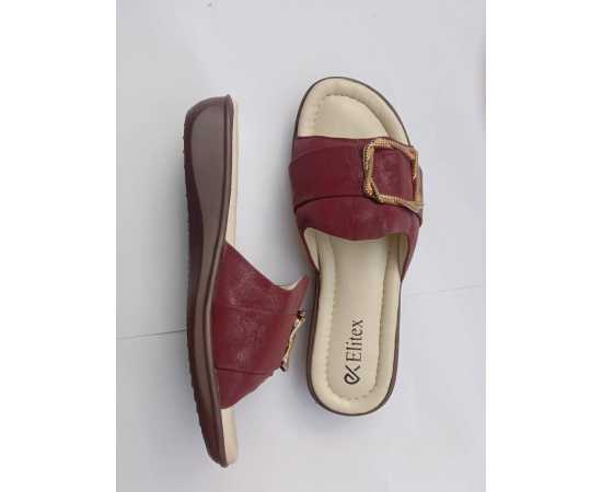 Girls New Amazing Maroon Color Casual Chappal