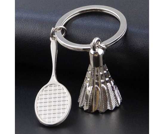 High Quality Badminton Style Keychain