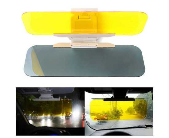 Car Day Night Anti Glare Mirror Light Protector