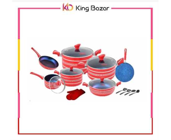 D-164 Stylish Cookware Gift set - 20 Pcs