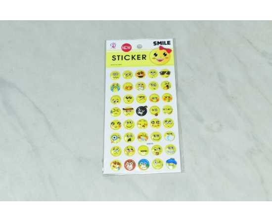 Mini Emoticon Stickers - Pack of 40 Pieces
