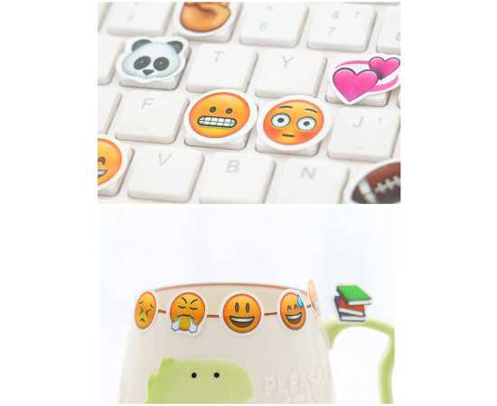 Mini Emoticon Stickers - Pack of 40 Pieces