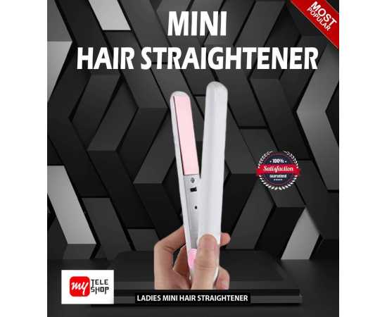 Portable Mini Travel Hair Straightener Brush For WomenPortable Mini Travel Hair Straightener Brush For Women