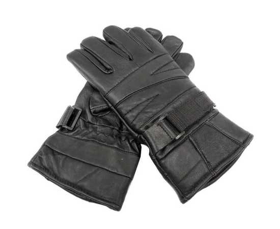 Men Soft Leather Winter Driving Riding Hiking Multi Purpose Gloves