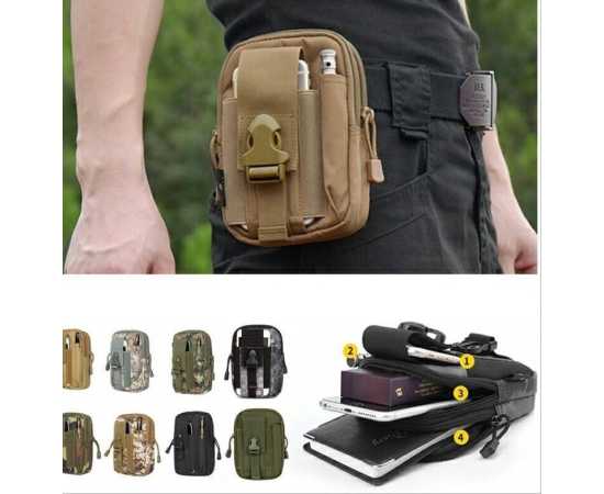 Multipurpose Waist Bag With Strap Camping Hiking Fanny Pack