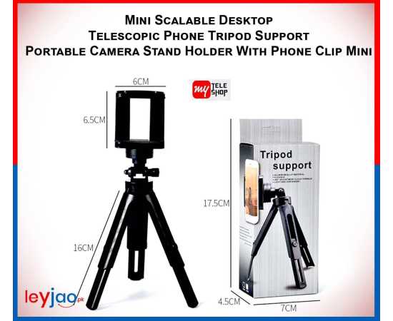 Mini Tripod Support Portable Camera Stand
