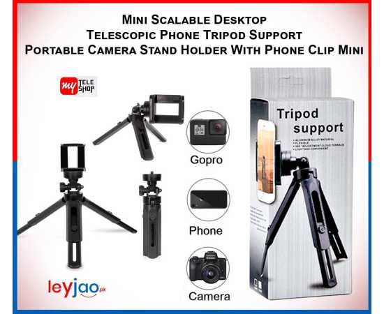 Mini Tripod Support Portable Camera Stand