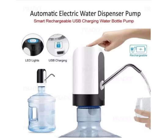Mini Electric Water Dispenser Automatic Pump Rechargeable