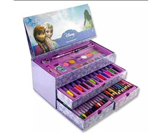 Art Box - Coloring Kit For Girls 54Pcs Pack ( Random Colours)