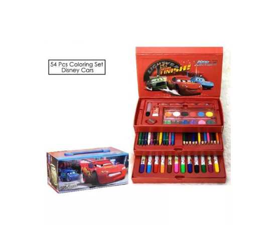 Art Box - Coloring Kit For Girls 54Pcs Pack ( Random Colours)