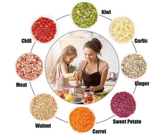 Manual Speedy Chopper Garlic Slicer Tool