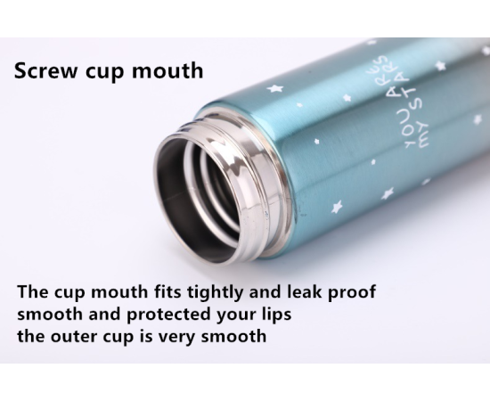 Hot and Cold water bottle with LED Temperature Display