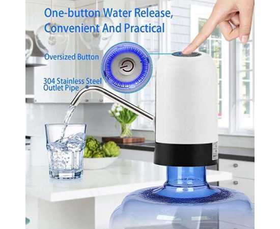 Mini Electric Water Dispenser Automatic Pump Rechargeable