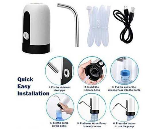 Mini Electric Water Dispenser Automatic Pump Rechargeable