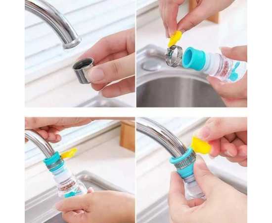 360 Adjustable Flexible Kitchen Faucet Tap Water Filter