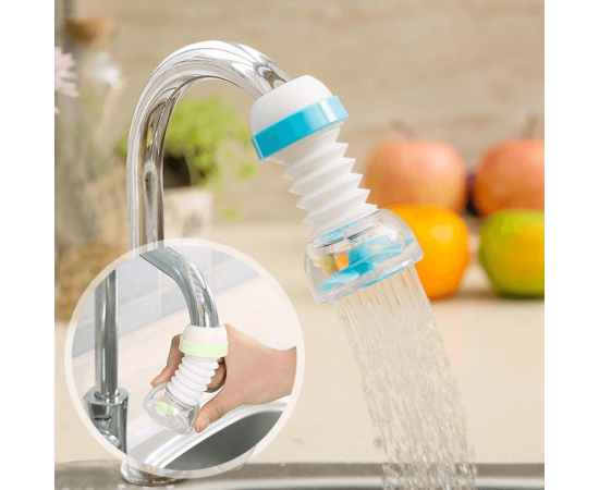 360 Adjustable Flexible Kitchen Faucet Tap Water Filter