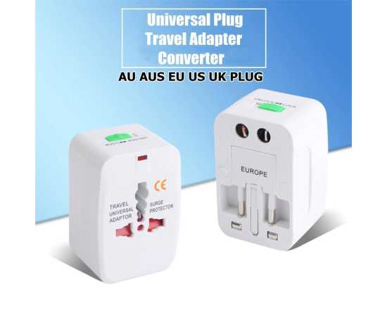 Multi socket Travel Adopter All in One - 1 Piece