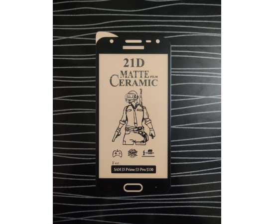 Samsung Galaxy J5 Prime, J3 Pro, J330 9D-11D-21D Ceramic Matte Protector
