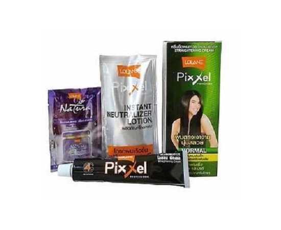 Lolane Pixel Permanent Hair Straightening Cream For Women