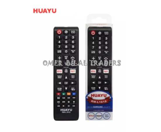 For Samsung Smart LED TV Remote Control with Netflix & Amazon Button