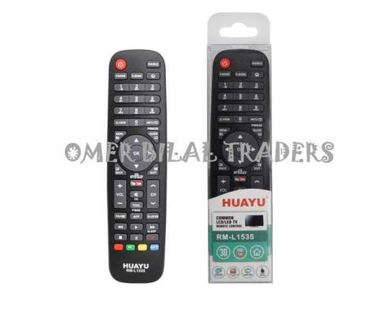 Smart LED TV Remote control with YouTube Button