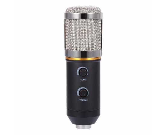 New Professional Black Microphone - Pack of 1 Piece