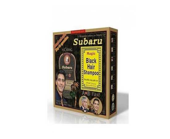 Subaru Magic Hair Color Shampoo  - Black