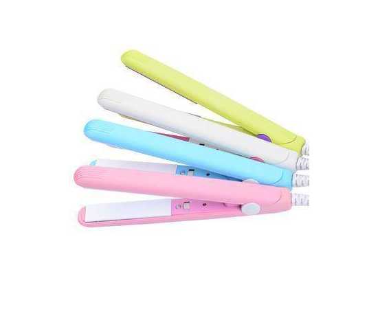 Mini Easy Hair Straightener Electric Pink - 1 Piece