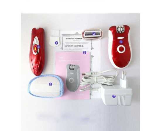 BS-3068 Rechargeable in 1 Electric Epilator Shaver Hair Remover 1 Set