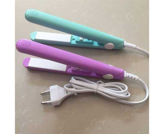 Mini Easy Hair Straightener Electric White Color 1 Piece