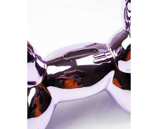 Red Violet Balloon Doggy Coin BankRed Violet Balloon Doggy Coin Bank