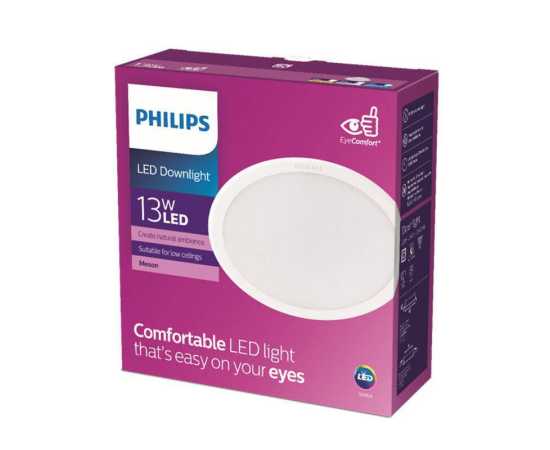 59464 MESON 125 13W 40K WH recessed LED