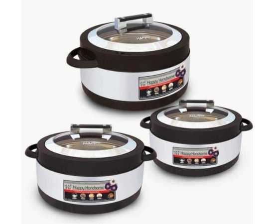 3 Pieces Different Sizes Hot Pot Set
