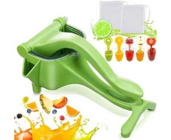Fruit Press Manual Juicer Green - 1 Piece