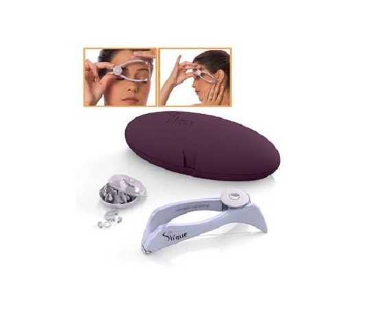Slique Eyebrow Face And Body Hair Threading Tweezers Removal System Kit