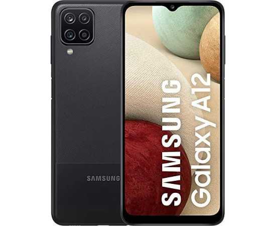 Samsung A12 - 4GB + 64GB - Black