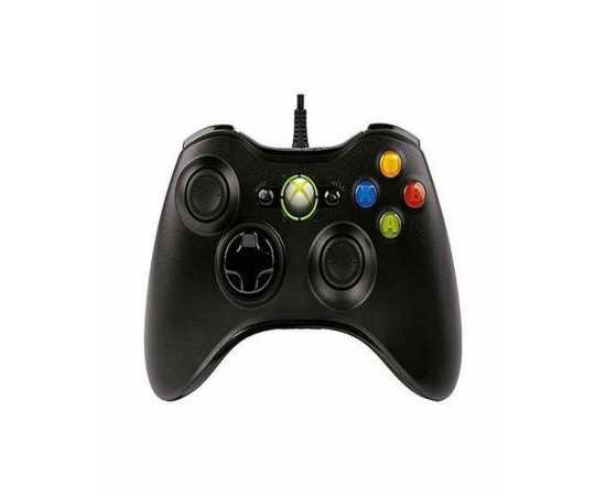 Wired Controller For Windows And Xbox 360 - Black  - High Quality